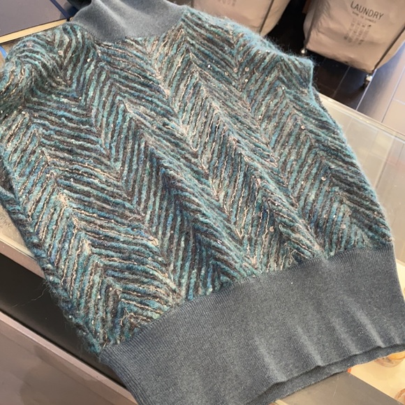 Brunello Cucinelli Cashmere Short Sleeve Sweater - Picture 15 of 15